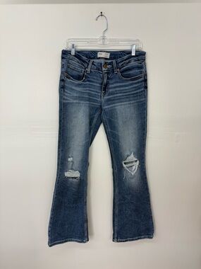 BKE Stella Slim Fit Low Rise Bootcut Jeans Z23